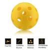 A&L Pickleball Balls, New Concept True Flight Design 26 Hole Indoor Pickleball Balls Set of 6, for Outdoor or Indoor (indoor-26holes-yellow) view 2