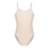 YiZYiF Big Girls' Camisole Tank Gymnastics Ballet Underwear Leotards with Adjustable Nude+Clear Straps Nude 10-12 view 1