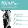 ELECOM-Japan Brand- ECLEAR Sports Pushup Bars/Triceps/Deltoid/Standard Training/Core Training/Foam Grip/Light Blue HCF-PULBUL view 2
