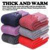 FNOVCO Kids Merino Wool Hiking Socks Toddlers Boys Girls Cozy Thermal Winter Thick Warm Crew Socks 6 Pairs (8-12 Years, Cute Cat) view 3