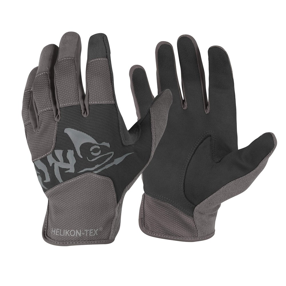 Helikon-Tex Range Line, All Round Fit Tactical Gloves, Black/Shadow Grey, Medium/Regular