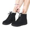 Alicegana Women Winter Boots Snow: Warm Cotton Fur Lined Winter Shoes Lace Up Comfortable Non Slip Ankle Platform Boots Outdoor view 2