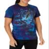 Liquid Blue unisex adult Grateful Dead Mystical Stealie Celestial Tie Dye Tee T Shirt, Tie Dye, Large US view 1
