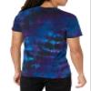 Liquid Blue unisex adult Grateful Dead Mystical Stealie Celestial Tie Dye Tee T Shirt, Tie Dye, Large US view 2