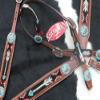 Showman Beaded Arrow Design Headstall, Breast Collar, Reins & Wither Strap Set view 2