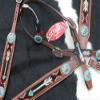 Showman Beaded Arrow Design Headstall, Breast Collar, Reins & Wither Strap Set view 4