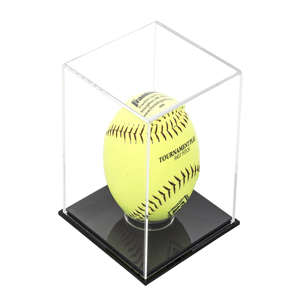 Better Display Cases Clear Acrylic Softball Display Case (A081-CDS)