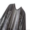 EXCHIC Womens Retro Warm Shawls Poncho Cape Floral Printed Open Front Cardigans Sweater (Grey) view 4