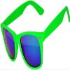 Kids Matte Polarized Mirror Lens Sunglasses Protect Child's Eyes Green view 1