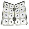 LDEXIN 16pcs Fishing Line Spool Case Holder Fly Fishing and Rigging Foam Spools Sponge Organizer Storage Accessories for Fishing Snell Leader Rig view 2