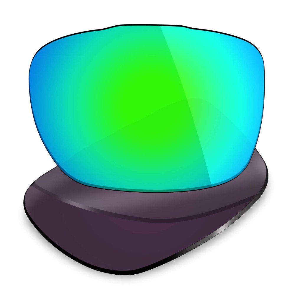 Mryok Polarized Replacement Lenses for Oakley TwoFace XL - Emerald Green