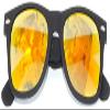Kids Polarized Full Mirror Lens Sunglasses Protect Child's Eyes Black Rubber view 2