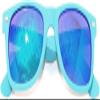 Kids Matt Frame Polarized Mirror Lens Sunglasses Protect Child's Eyes turquois view 2