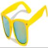 Kids Polarized Mirror Lens Sunglasses Protect Child's Eyes Matte Yellow view 1