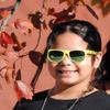 Kids Polarized Mirror Lens Sunglasses Protect Child's Eyes Matte Yellow view 4