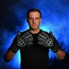 Renegade GK Triton Specter Goalie Gloves with Pro-Tek Finger Spines | 3.5+3mm Super Grip & 4mm Duratek | Black & Blue Soccer Goalkeeper Gloves (Size 7, Youth, Roll Cut, Level 2) view 2