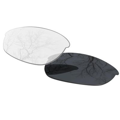 ToughAsNails Replacement Lenses for Oakley Half Jacket Sunglass - HyperVision Plus Adapt Gray Photochromic