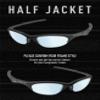 ToughAsNails Replacement Lenses for Oakley Half Jacket Sunglass - HyperVision Plus Adapt Gray Photochromic view 3