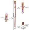 Minnesota Vikings PET GIFT BOX with 2 Licensed DOG TOYS, 1 Logo-engraved NATURAL DOG TREAT, 1 NFL JERSEY, 1 Puppy Training Bells & 1 Car Seatbelt view 4