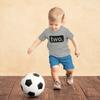2nd Birthday Shirt boy 2 Year Old Toddler Kids Outfit Second Two t-Shirt Party (Light Gray, 2 Years) view 3