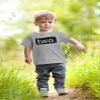 2nd Birthday Shirt boy 2 Year Old Toddler Kids Outfit Second Two t-Shirt Party (Light Gray, 2 Years) view 4