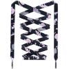 DANHUA Thin Flat Blue Camouflage Print Shoelaces 45Inch Shoe Laces Shoestring 2 Pair view 1