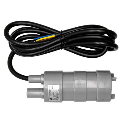MASO 5M 12V Pumping Head DC High Flow Water Pump Submersible Pump Motor Garden Fountain DC Brush Water Pump for Camper Caravan Motorhome - BLACK