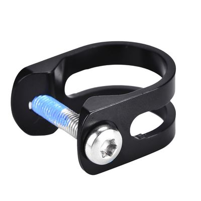 Alomejor Brake Lever Clamp Mountain Bikes Aluminum Brake Accessories with 304 Stainless Steel Bolt Disc Brake Clamp