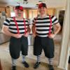 trilece Red Suspenders for Men - Red Suspender for Women - Cheech and Chong Costume - American Psycho Costume Braces - Strong Clips view 4