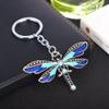 Dragonfly Charm Keychain Jewellery (Blue) view 2