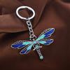 Dragonfly Charm Keychain Jewellery (Blue) view 3