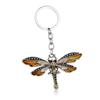 Dragonfly Jewellery Keychain with Charm (Champagne) view 1