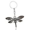 Dragonfly Jewellery Charm Keychain (Black) view 1