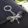 Dragonfly Jewellery Charm Keychain (Black) view 2