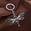 Dragonfly Jewellery Charm Keychain (Black) view 3