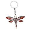 Dragonfly Keychain Jewellery Keychain Dragonfly Charm Keychain (Red) view 1
