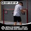 Better Hockey Extreme Goal Targets - Sharp Shooting Training Aid - Helps You Score More Goals - Installed in Seconds - Fits Any Regulation Size Nets - Used by The Pros view 3