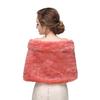 Adonis Pigou Women's Faux Fur Wraps Bridal Shawls Ladies' Stoles Cape Shrug 2018 view 4