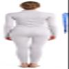 Full Bodysuit With Zipper Helper Womens Costume Without Hood and Gloves Socks Spandex Zentai Unitard (X-Large, White) view 2