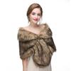 Adonis Pigou Women's Faux Fur Wraps Bridal Shawls Ladies' Stoles Cape Shrug 2018 view 3