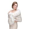 Adonis Pigou Women's Faux Fur Wraps Bridal Shawls Ladies' Stoles Cape Shrug 2018 view 2