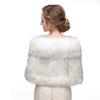 Adonis Pigou Women's Faux Fur Wraps Bridal Shawls Ladies' Stoles Cape Shrug 2018 view 4