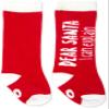 Pavilion Gift Company Dear Santa-0-12 Months Baby Knee Highs, Red, 0-12 M view 3