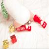 Pavilion Gift Company Dear Santa-0-12 Months Baby Knee Highs, Red, 0-12 M view 4