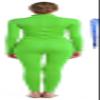 Full Bodysuit With Zipper Helper Womens Costume Without Hood and Gloves Socks Spandex Zentai Unitard (XX-Large, Lime Green) view 2
