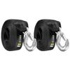 DC Cargo Mall Heavy Duty Boat Trailer Winch Strap with Hook - 2" x 20' (2 Pack) - 9,000 lbs Breaking Strength, Fits Both Hand-Crank and Electric Winches view 2