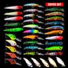LENPABY Topwater Lures35 PCS Luyaminuo Mixed Bait Set 462GPopper Fishing Lures Set,Crankbait view 1