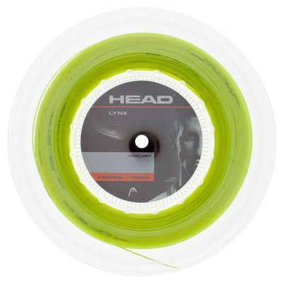 HEAD Lynx Tennis Racket String 660' Reel - 17 Gauge Monofilament Racquet String, Green