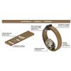 OTTOLOCK Cinch Lock: 60" Stealth Black view 2