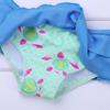 Alvivi Baby Kids Girls 2-Piece Turtles Printed Tankini Outfits Bikini Swimwear Bathing Suit Set Tops with Bottoms Light Green 12-18 Months view 4